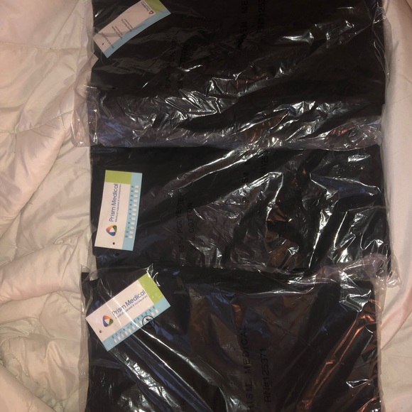 PrismMedical Black Scrub Pants - Picture 2 of 3